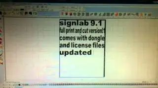 SIGNLAB 9.1 FULL VERSION PRINT AND CUT log in to test it out using TEAMVIEWER