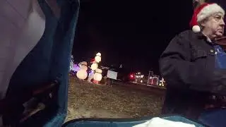 GOPR0235  #December 23 #2023 #Christmas #Williamston #Park #lights #decorations