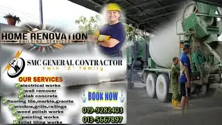 Home Renovation,Kerja-Kerja Menyemin Sebelum Pemasangan Tile #terPADU #smc #general #cont