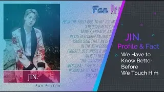 Jin BTS Profile and Facts Ideal Type Revealed Update 2020 - Fun Profile