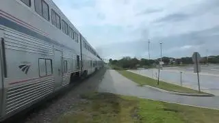 Amtrak 139 and 99 with RailAmerica diner