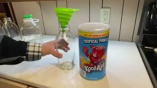 Making Kool Aid Fruit Punch. Ohhhh Yeah!