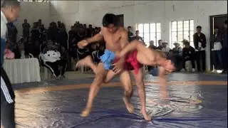 Below 65kg final: Vevo Rhakho (TASA) Vs R&ucirc;kuveyi Tetseo (CASA) / PDSA wrestling meet 2025