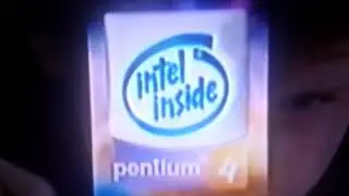 Intel Pentium 4 Processor with HT Technology Logo Animation 2005 Japanese