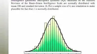 STP 226 Wed Feb 24: Distribution of Sample Means