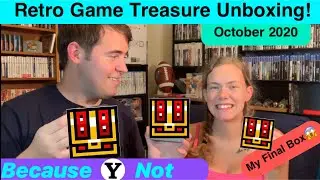 My LAST Retro Game Treasure Unboxing!! | October 2020