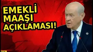 SON DAKİKA! Bahçeli'den FLAŞ Emekliler Açıklaması! Mecliste Ayakta Alkışlandı!