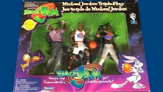Space Jam Michael Jordan Triple Play Golf Baseball & Basketball Unboxing & Review