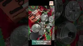 Naaptol Shopping Review/Nice Cooker set combo but size is small and Worth for money/nice free gifts