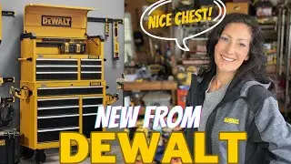 DeWalt Announces Metal Workshop Storage SYSTEM with Chests & Cabinets (Brand New Products!)