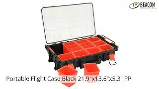 Portable Flight Case Black 21.9