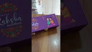 Cute Rakhi gift box #pushpgallery #giftbox #dryfruitsboxes #tray #rakhiboxes #rakhi #rakshabandhan