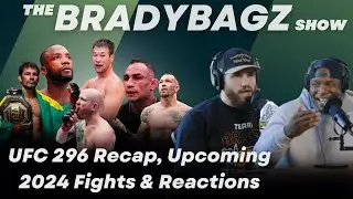 UFC 296 Recap, Upcoming Fights, & More with Sean Brady, Christian Bobe, & Curt | The BradyBagz Show