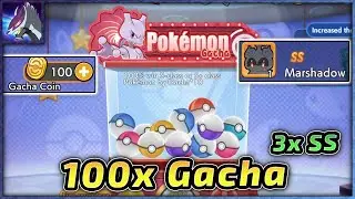 100x Gacha Coins for Marshadow's hopes and dreams... - The Soul Guardian Ultra / Binemon Land