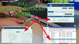 SETTING & INSTALASI OLT HSGQ SAMPAI AKTIF DICLIENT