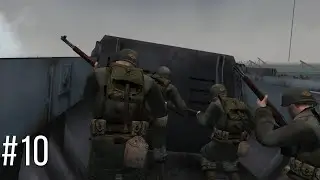 MEDAL OF HONOR: ALLIED ASSAULT PC Walkthrough Gameplay #10 - OMAHA BEACH (FULL GAME)