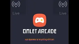 How to make stream with Omlet Arcade? *TUTORIAL*