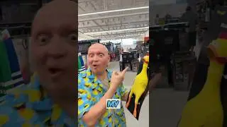 Halloween Shopping with Donald Duck #funny #comedy #relatable #halloween #humor #skit
