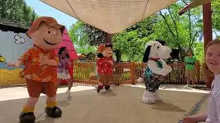 A brand new 2023 PEANUTS  show at Cedar Point. Great for the kids!! 