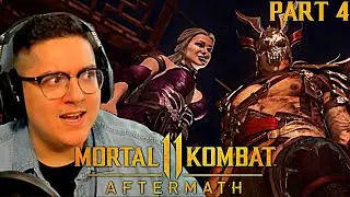 THE POWER COUPLE! Mortal Kombat 11: Aftermath - Let's Play Part 4!