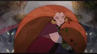 Wolfwalkers: the wolfwalkers heal the farmer
