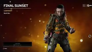 Apex Legends Store FINAL SUNSET Wraith Returns