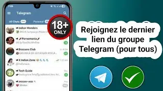 Comment ajouter des liens &agrave; un groupe Telegram || Comment rejoindre un groupe Telegram