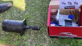 Upgrading to a modern starter motor on a classic car