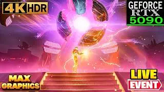 Fortnite Shattered Live Event : RTX 5090 32GB ( 4K Ultra Realistic Graphics )