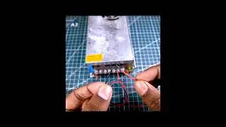 DIY 12V SMPS Short Circuit Protection Using Relay | Easy Fix for Power Supply #shorts