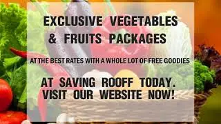 Get your favorite vegetable and fruits at free of cost at your doorstep | By Saving rooff