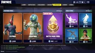 Fortnite item shop 8/14/18 RARE *FLYTRAP*