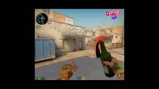 Молотов С длины на машину (правая сторона) dust 2 #csgo #kz #games #bhop  #shorts