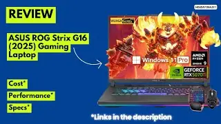 Обзор ASUS ROG Strix G16 (2025) 🔥 | Ryzen 9 8940HX + RTX 5070 Ti, 64 ГБ DDR5, 2 ТБ SSD