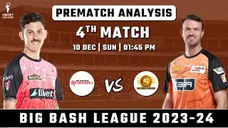 BBL 2023-24: Melbourne Renegades vs Perth Scorchers 4th Match PREDICTION | MR vs PS, Playing 11