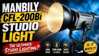Manbily CFL-200Bi Studio Light Review: The Ultimate Lighting Gear for Creators!