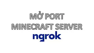 Server Tutorial #121: NGROK - Mở Port Cho Minecraft Server