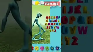 Alien dance VS Funny alien cartoon alphabet!Baby Calm Down FULL HD |Selena Gomez #viralvideo#shorts