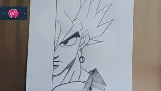 How to draw vegeta easy drawing ||  step by step | Easy Anime drawing ||