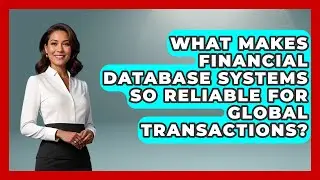 What Makes Financial Database Systems So Reliable For Global Transactions? - Tech Terms Explained