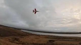 Arnarvöllur 28.12.2025.FMS Yak 130.