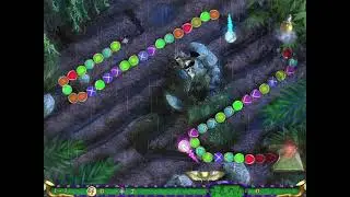 What would happen if only wild balls appear on the sphere train in Luxor 3?