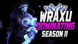 WRAXU INSANE HANZO! WORLD RANK #1! [ OVERWATCH SEASON 11 TOP 500 ]