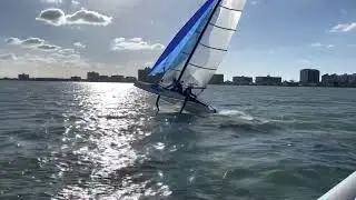 Nacra 17 - nearly Capsize