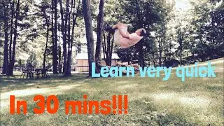 Frontflip flat progression - 1 hour!!!