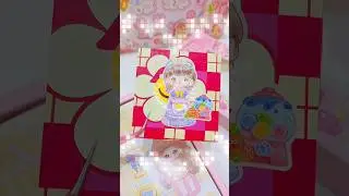 Kawaii sticker #asmr #sticker #journal #princess #journaling #diy #papercraft #cute #aesthetic