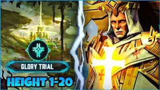 GLORY TRIALS HEIGHT 1-20 | Walkthrough | Idle Arena: Evolution Legends