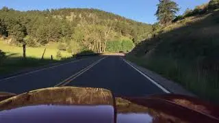 1964 Maserati Sebring.  Morning drive.