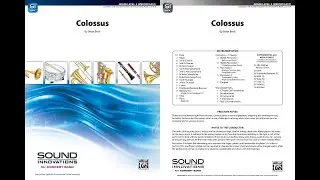 Colossus, by Brian Beck &ndash; Score & Sound