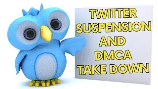 Twitter suspended account - Twitter appeal - DMCA Takedown - What happened and where I am now.